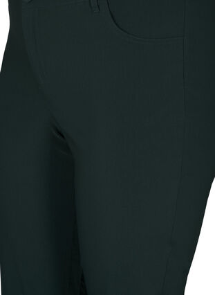 Zizzifashion Classic viscose blend trousers, Scarab, Packshot image number 2