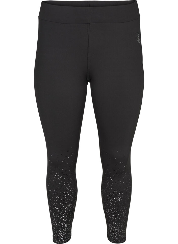 CORE, V-SHAPE DEFINE TIGHTS - Cropped training tights with v-shape