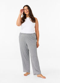 Night trousers with pockets, Striped DGM , Model