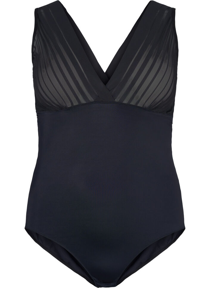 Lace bodysuit - Black - Sz. 42-60 - Zizzifashion