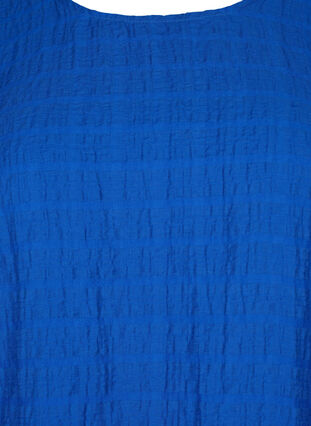 Zizzifashion Smock blouse with lyocell (TENCEL™), Strong Blue, Packshot image number 2