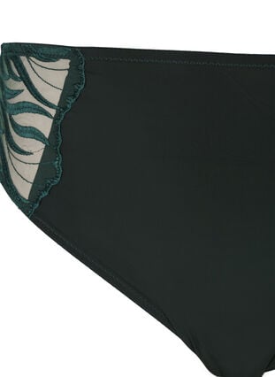 Zizzifashion Tai briefs with embroidery and regular waist, Scarab, Packshot image number 2