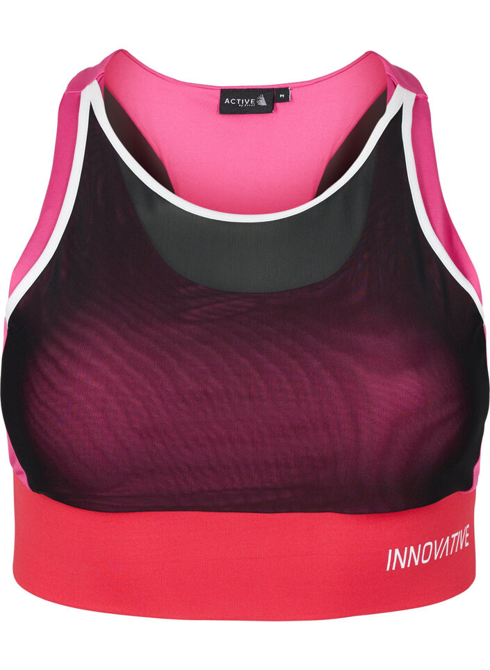 Old Navy Active Pink Flowered Sports Bra size small - $6 - From Patricia