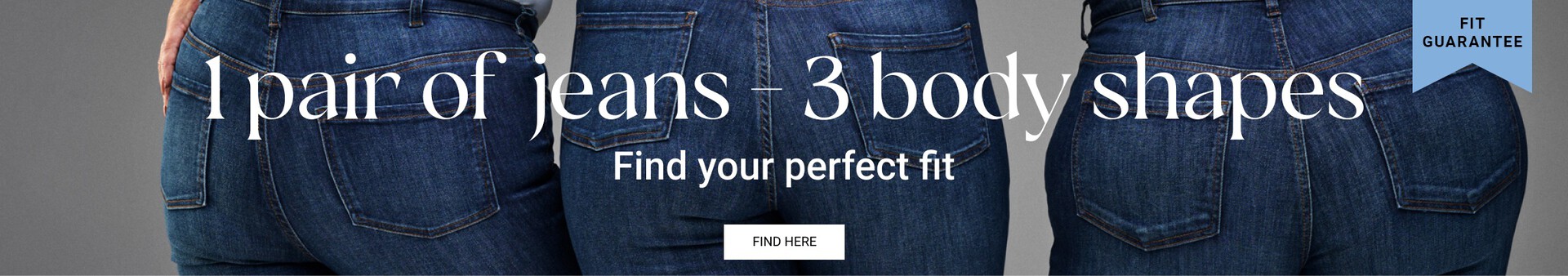 Women's Plus size Jeans (42-64) - Zizzifashion